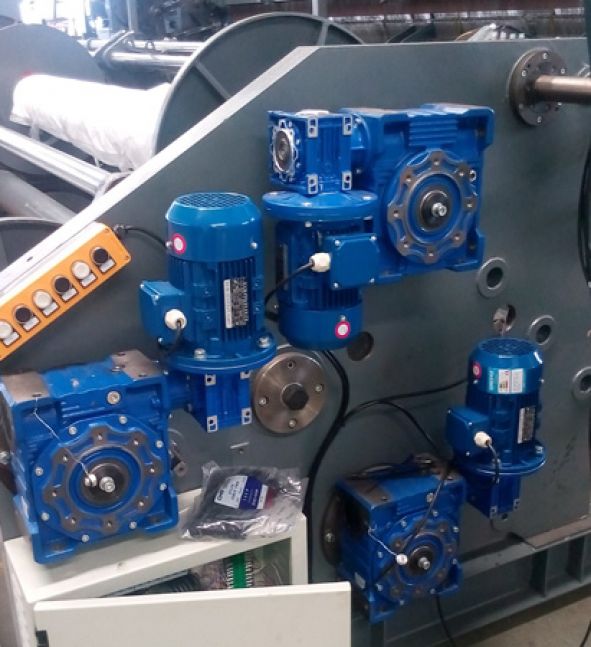 JMC蜗轮减速机应用于化纤机械